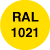 Amarillo Ral 1021