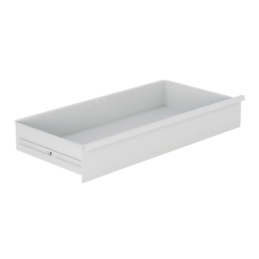 [043710] Cajón extraíble para estantería industrial - Dim.: 1000x500x200h mm - Carga 60 kg - Gris ral 7035