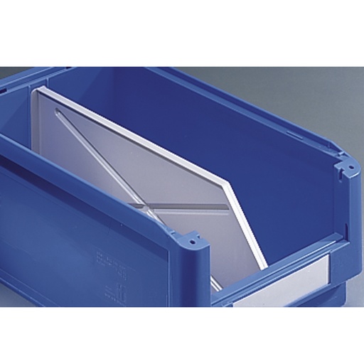 [044000] Pack de 10 Divisores longitudinales plásticos para caja con abertura frontal Openbox SK - Dim.: 5x299x135h mm
