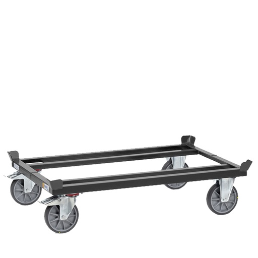 [044827] Base rodante para palet con protección ESD - Dim. palet 1200 x 1000 mm - Azul Ral 7015