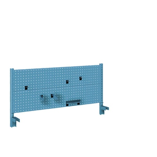 [044891] Panel vertical para banco de trabajo - Dim.: 1250x631h mm - Azul ral 5012