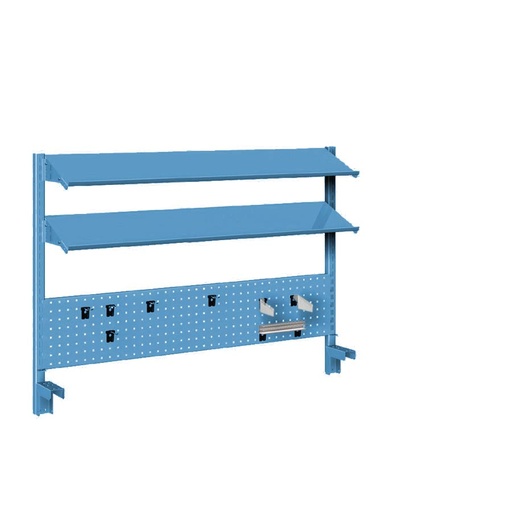 [044908] Panel vertical para banco de trabajo - Dim.: 1500x935h mm - Azul ral 5012