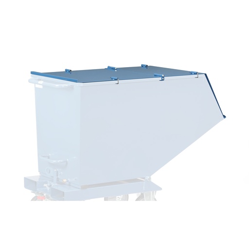 [046080] Tapa para contenedor de virutas serie estándar de Dim.: 1321x794x735h mm - azul ral 5007