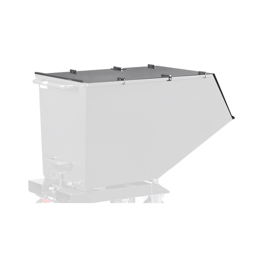 [046081] Tapa para contenedor de virutas serie estándar de Dim.: 1321x794x735h mm - Gris oscuro ral 7016