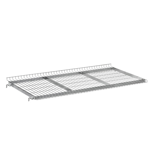 [046116] Estante de malla para carro de preparación de pedidos - Dim.: 1250x610x46h mm - acero galvanizado