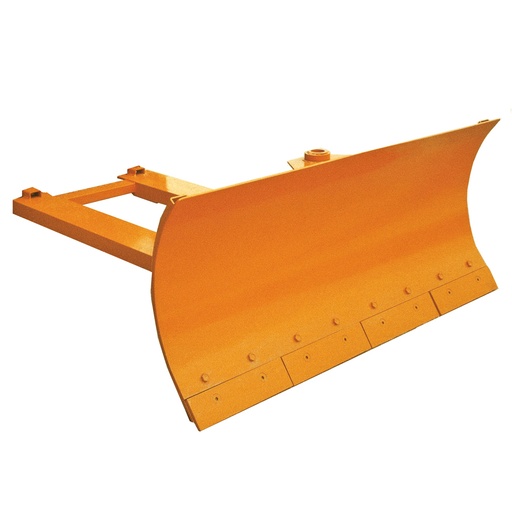 [047055] Pala quitanieves articulada con labio de acero abatible para carretilla elevadora - Dim. pala: 1800x720h mm - Naranja ral 2000