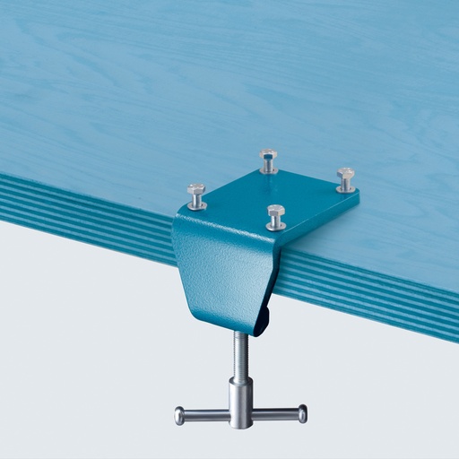 [047790] Base fija metálica para tornillo de banco de trabajo - Ancho: 100 mm