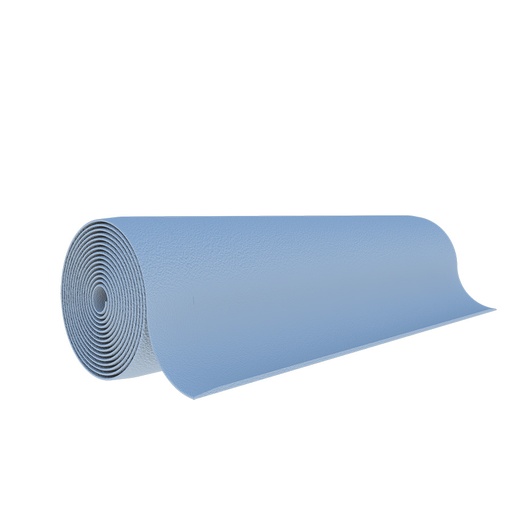 [048740] Rollo de alfombra antifatiga de vinilo - Dim.: 1,22x18,3 m - Gris