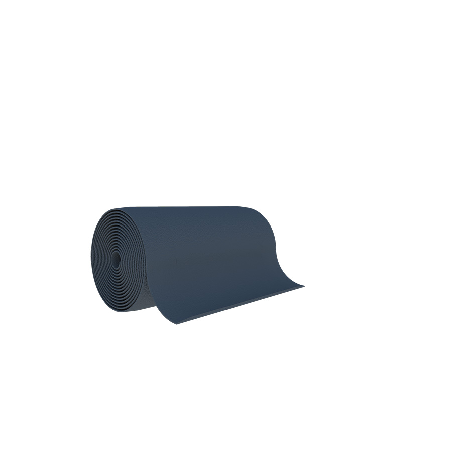 [048741] Rollo de alfombra antifatiga de vinilo - Dim.: 0,61x18,3 m - Negro