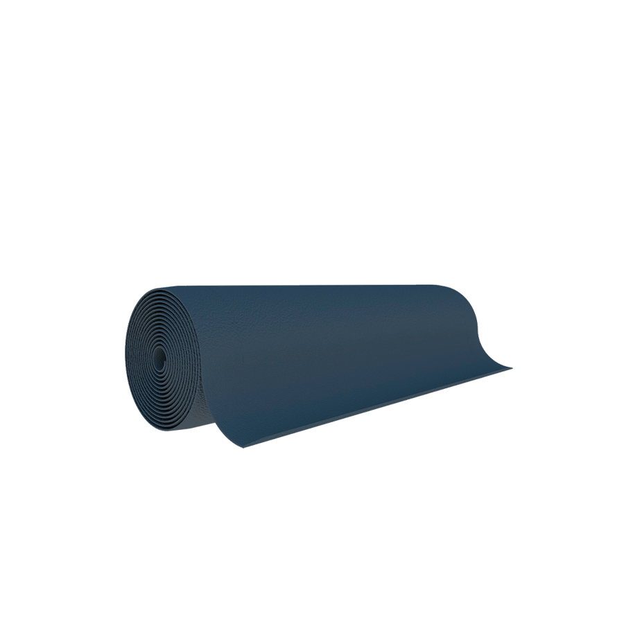 [048743] Rollo de alfombra antifatiga de vinilo - Dim.: 1,22x18,3 m - Negro