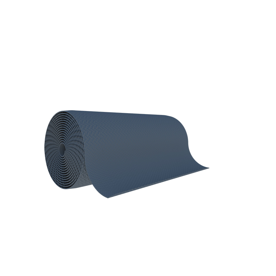 [048750] Rollo de alfombra antifatiga de alto rendimiento - Dim.: 0,91x22,9 m - Negro