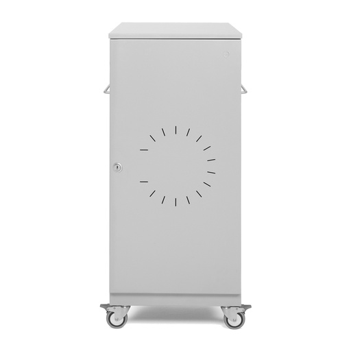 [048918] Armario para el almacenamiento de ordenadores portátiles a una cara - Dim.: 500x450x1100h mm - Gris ral 7035
