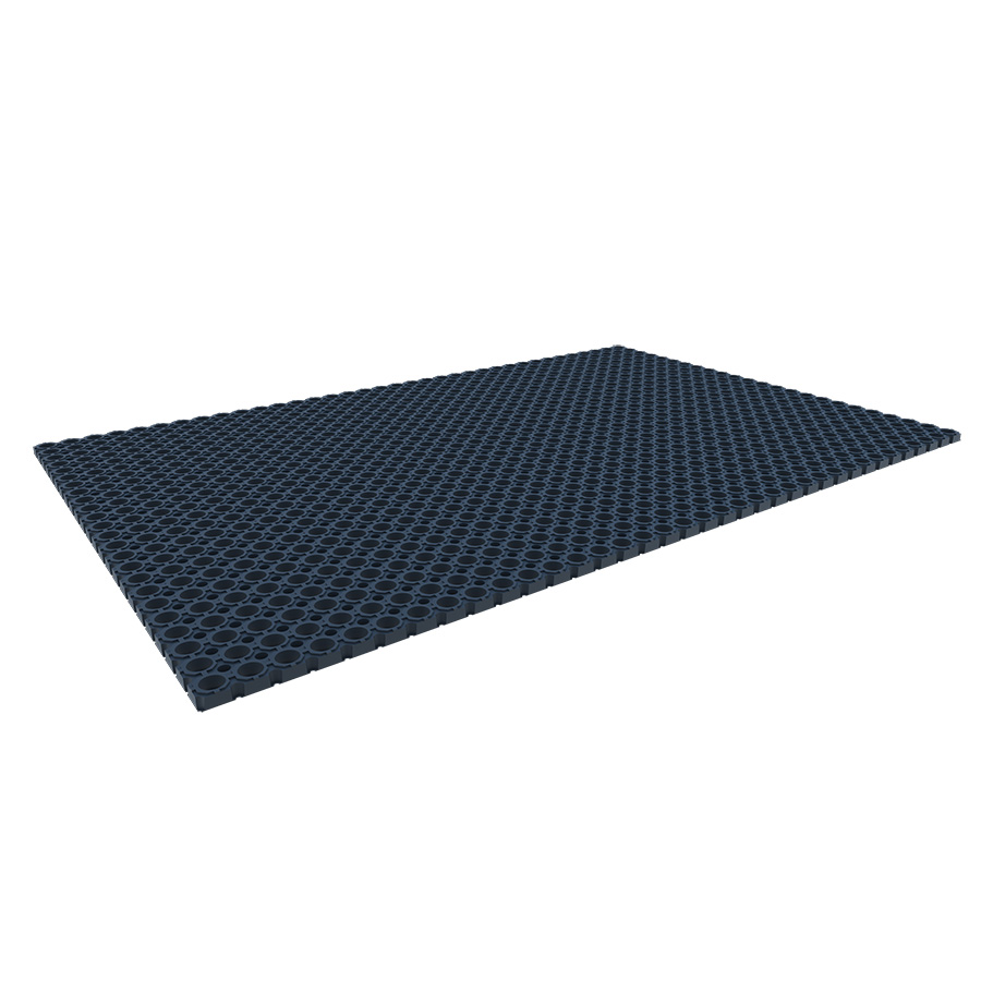 [048958] Alfombra de caucho para máquina herramienta - Dim.: 1000x1500x23h mm - Negro