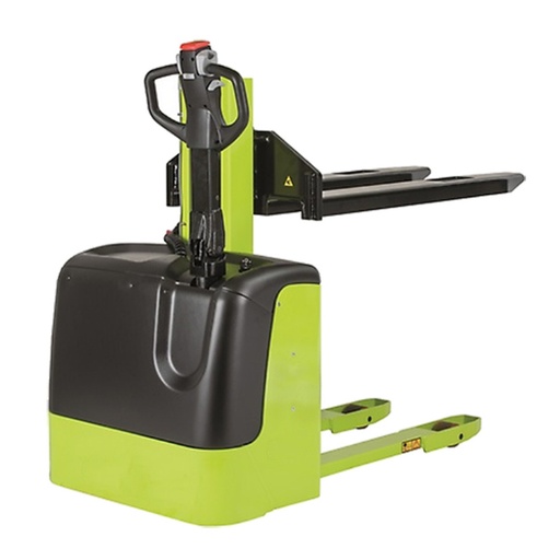[049215] Apilador EVO de tracción y elevación eléctrica (batería de gel y cargador incorporado) - Carga 1000 kg - Elevación 900 mm - Verde Pantone 382C