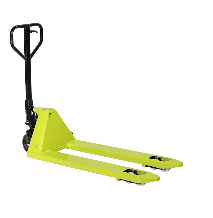 [049280] Transpaleta manual estándar - Dim. palas 1000x685 mm - Carga 2500 kg - Verde Pantone 382C