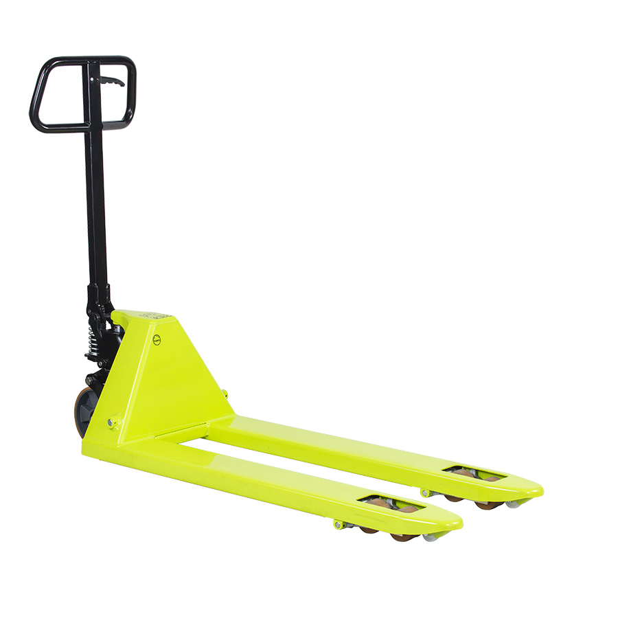 [049286] Transpaleta manual estándar - Dim. palas 1150x525 mm - Carga 3000 kg - Verde Pantone 382C