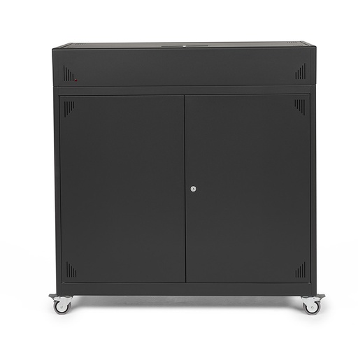 [050536] Armario para el almacenamiento y carga de tabletas - Dim.: 1200x420x1278h mm - Gris antracita