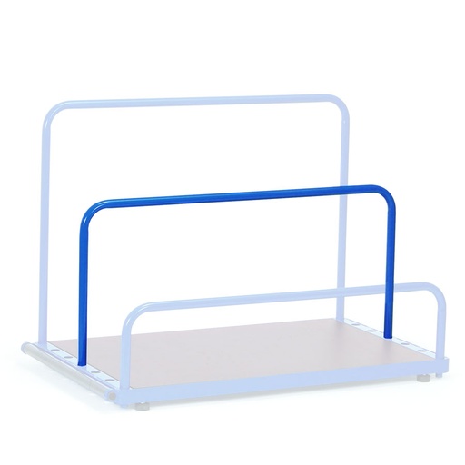 [014866] Divisor tubular para carro - Dim.: 1600x600h mm - Azul ral 5007