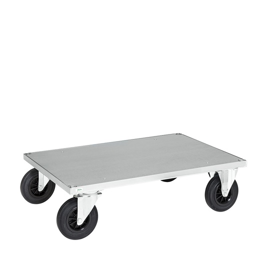 [017856] Carro de plataforma - Dim. plataforma: 1000x700 mm - Galvanizado