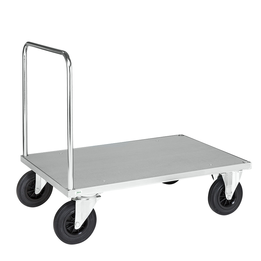 [017862] Carro de plataforma - Dim. plataforma: 1165x800 mm - Galvanizado