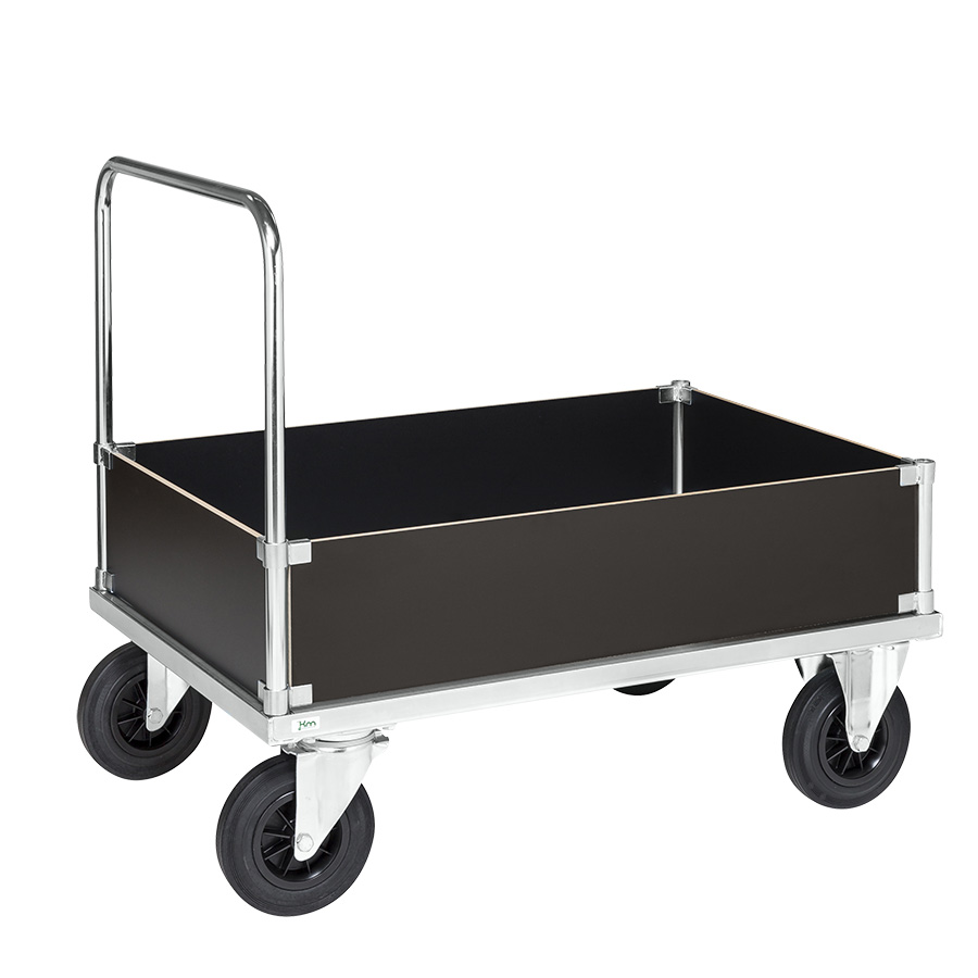 [017874] Carro de plataforma - Dim. plataforma: 930x630 mm - Galvanizado