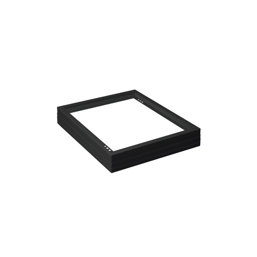 [020222] Zócalo metálico para armario - Dim.: 564x693x130h mm - Negro ral 9005