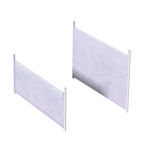 [020565] Divisor de compartimento para estante de profundidad 350 mm distancia entre estantes de 265 mm - Galvanizado