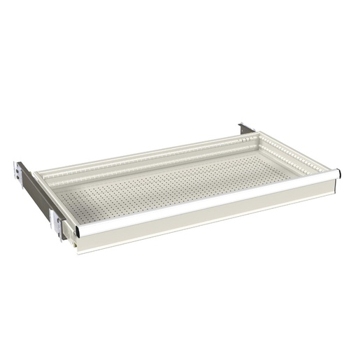 [022143] Cajón de extracción telescópica (54x27) - Dim.: 918x459x150h mm - Gris ral 7035