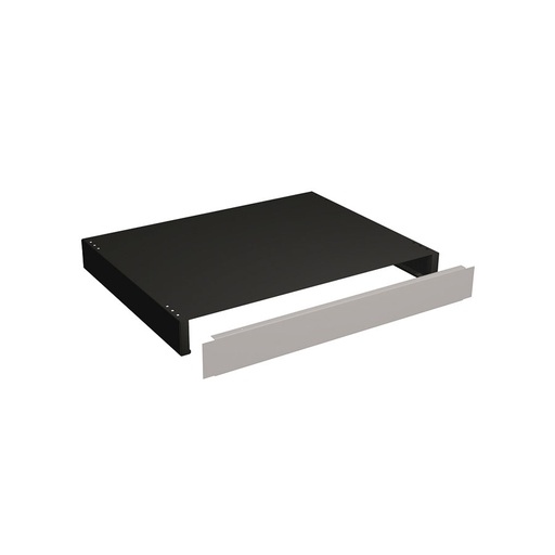 [023963] Zócalo metálico para transpaleta - Dim.: 717x540x100h mm - Negro ral 9005