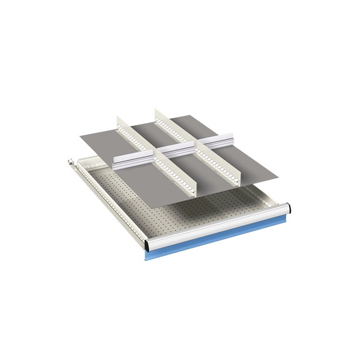 [024008] Ejemplo de subdivisión interna para cajón de 27x36 Eh y altura 200-250 mm