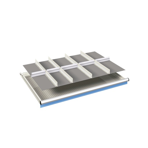 [024140] Ejemplo de subdivisión interna para cajón de 54x36 Eh y altura 200-250 mm
