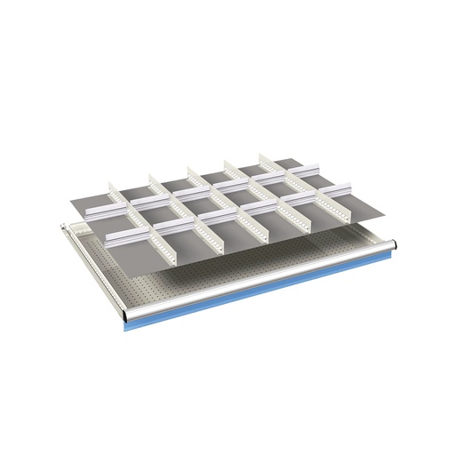 [024141] Ejemplo de subdivisión interna para cajón de 54x36 Eh y altura 200-250 mm