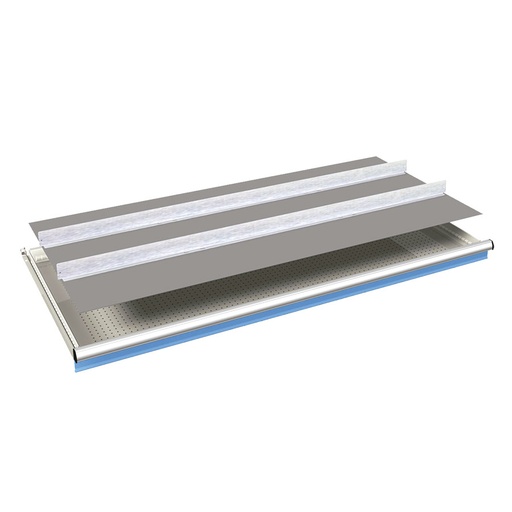 [024186] Ejemplo de subdivisión interna para cajón de 78x36 Eh y altura 75 mm