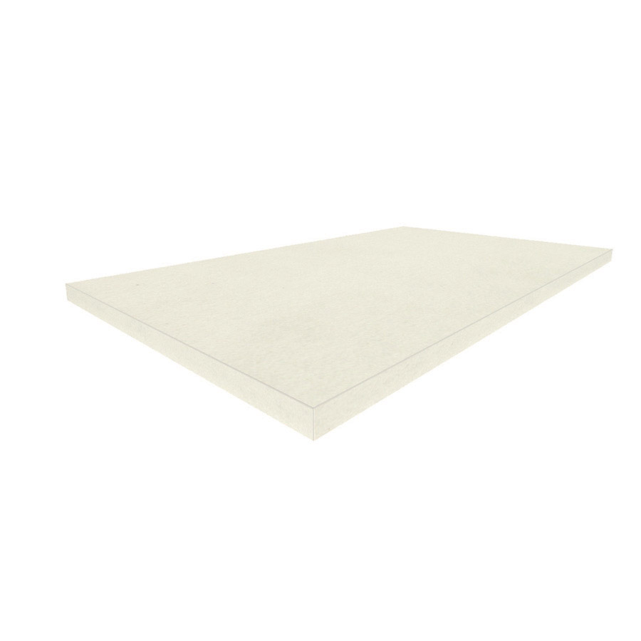 [024281] Encimera de madera con recubrimiento laminado plástico - Dim.: 2500x750x40h mm - Gris claro