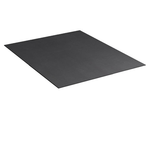 [024571] Recubrimiento acanalado de caucho - Dim.: 1018x567x2h mm - Negro