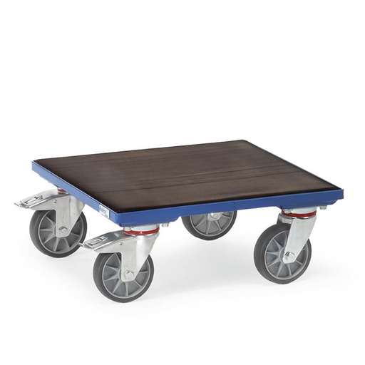 [039653] Base rodante para cajas - Dim. plataforma 600 x 600 x 201h mm - Azul Ral 5007