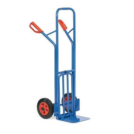 [039667] Carretilla de mano de acero con pala plegable - Dim. pala 500 x 250 mm - Azul ral 5007