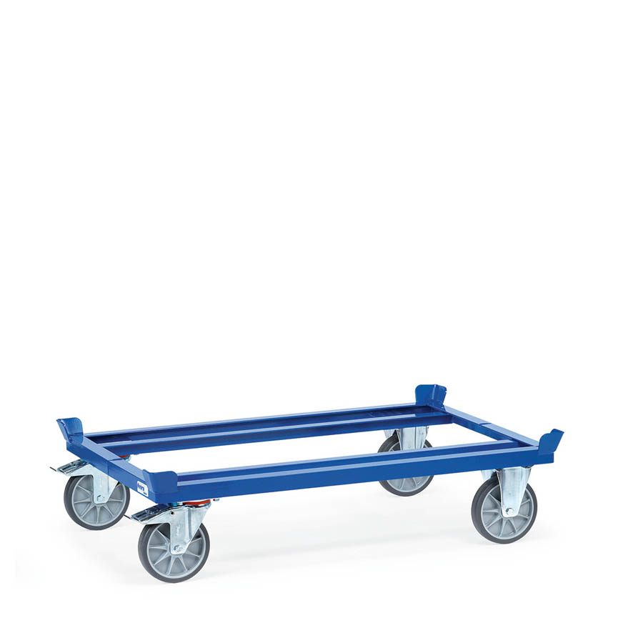 [039671] Base rodante para palet - Dim. palet 800 x 600 mm - Azul Ral 5007
